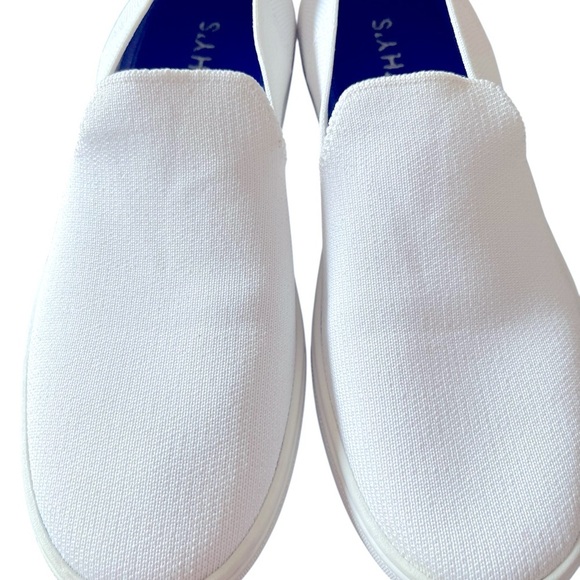ROTHY'S White Original Slip On Sneakers - Picture 2 of 8